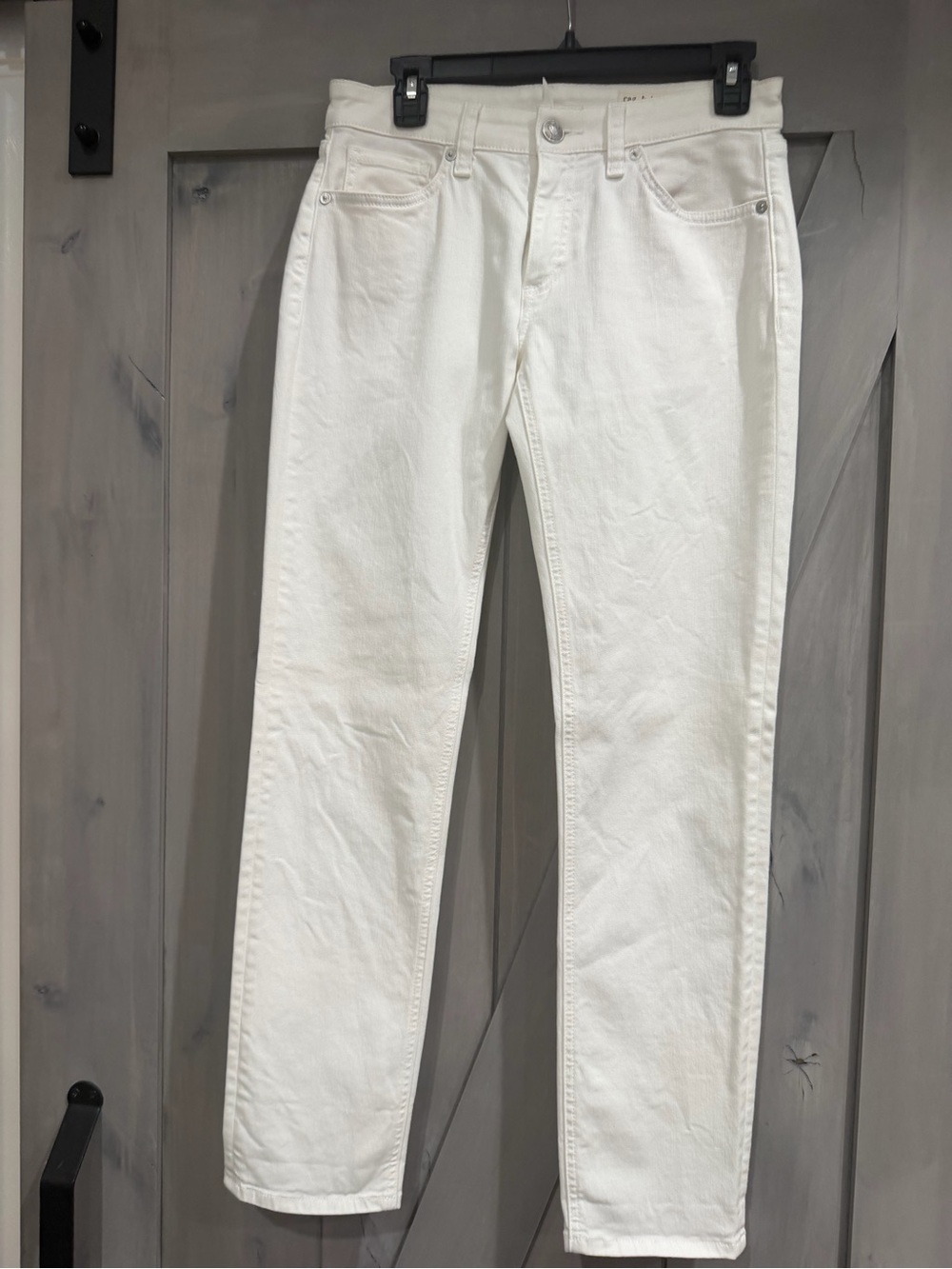 rag & bone White Slim Straight Women’s Jeans
